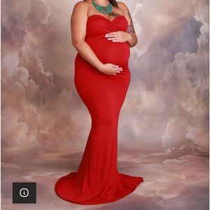 Maternity photoshoot dress